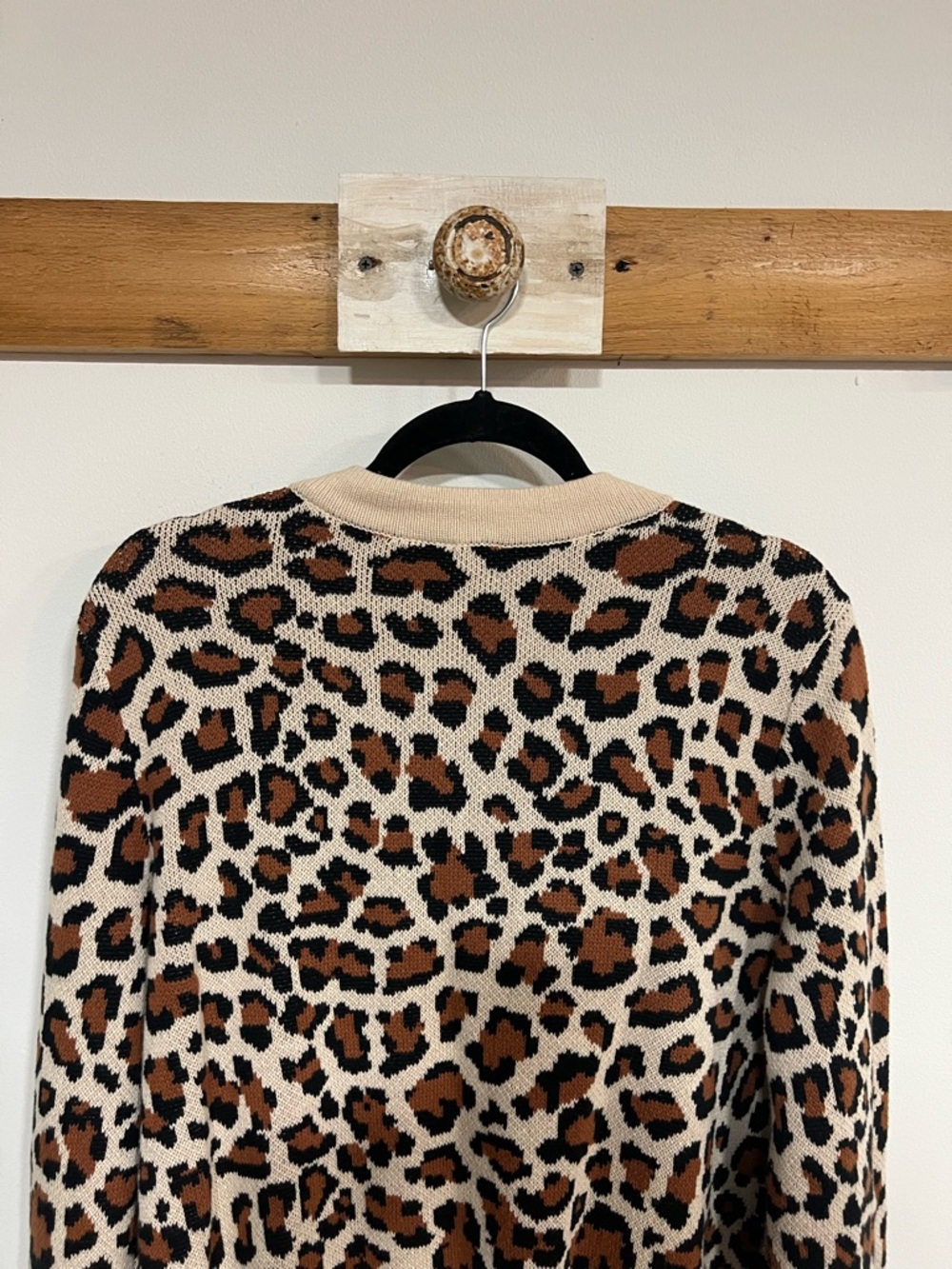 CAbi Style 4289 Nine Lives Leopard Cardigan Sweater - Picture 8 of 13